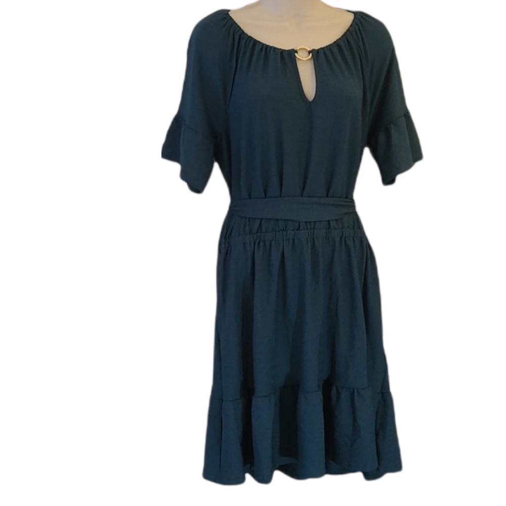 New Michael Michael Kors Teal Dress NWT Mini Medium M